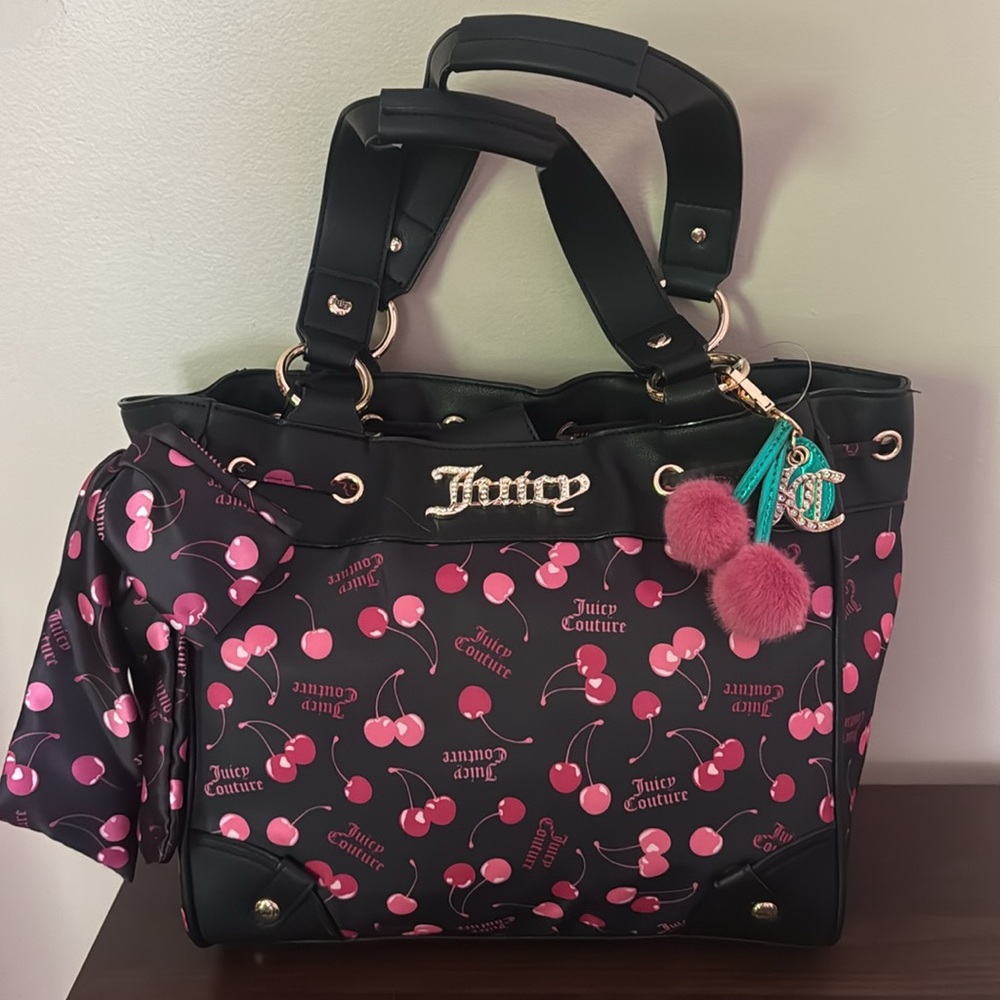 Juicy Couture Cherry DayDreamer Tote